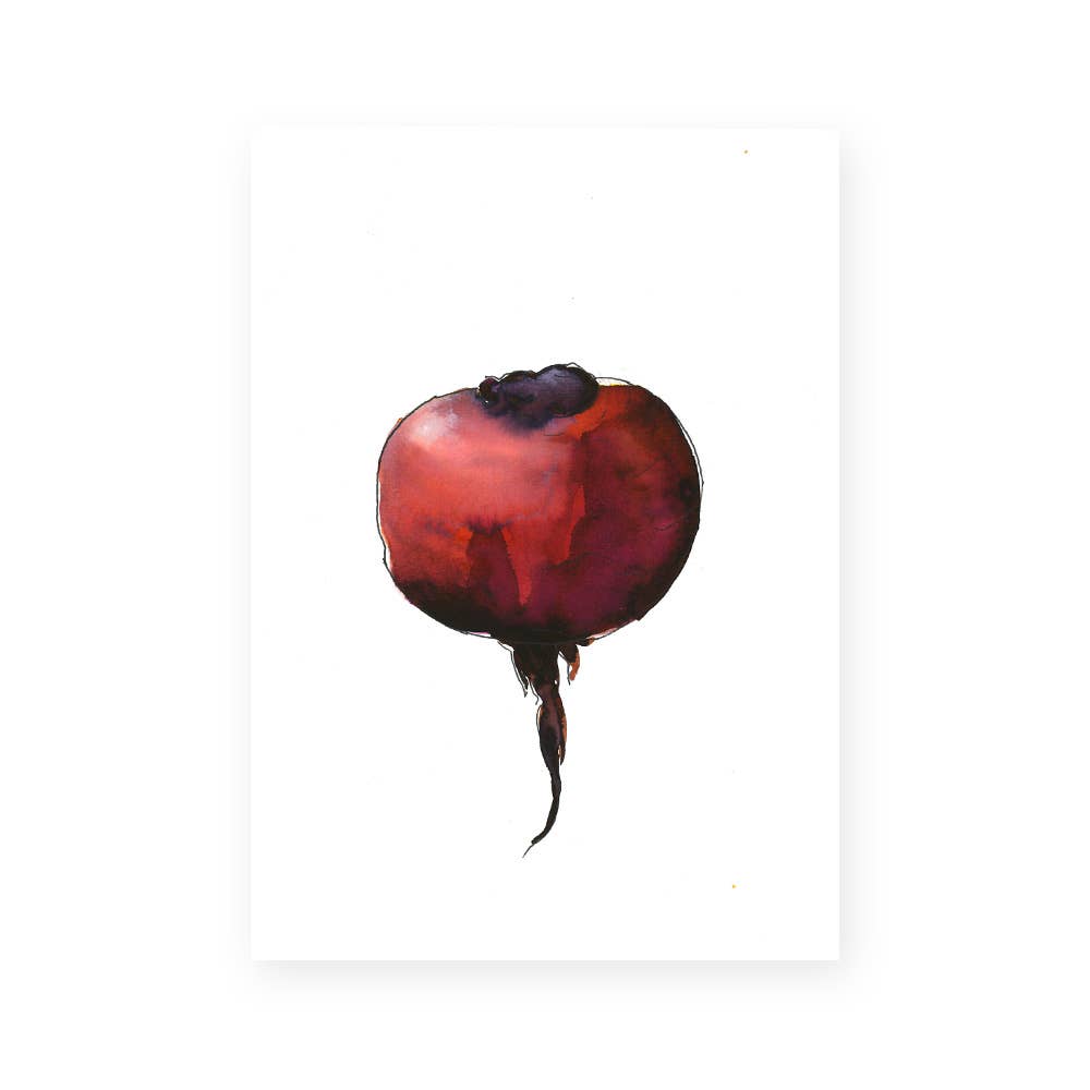 Veer illustratie - Wholesale Everyday Greeting Card - Beet postcard0