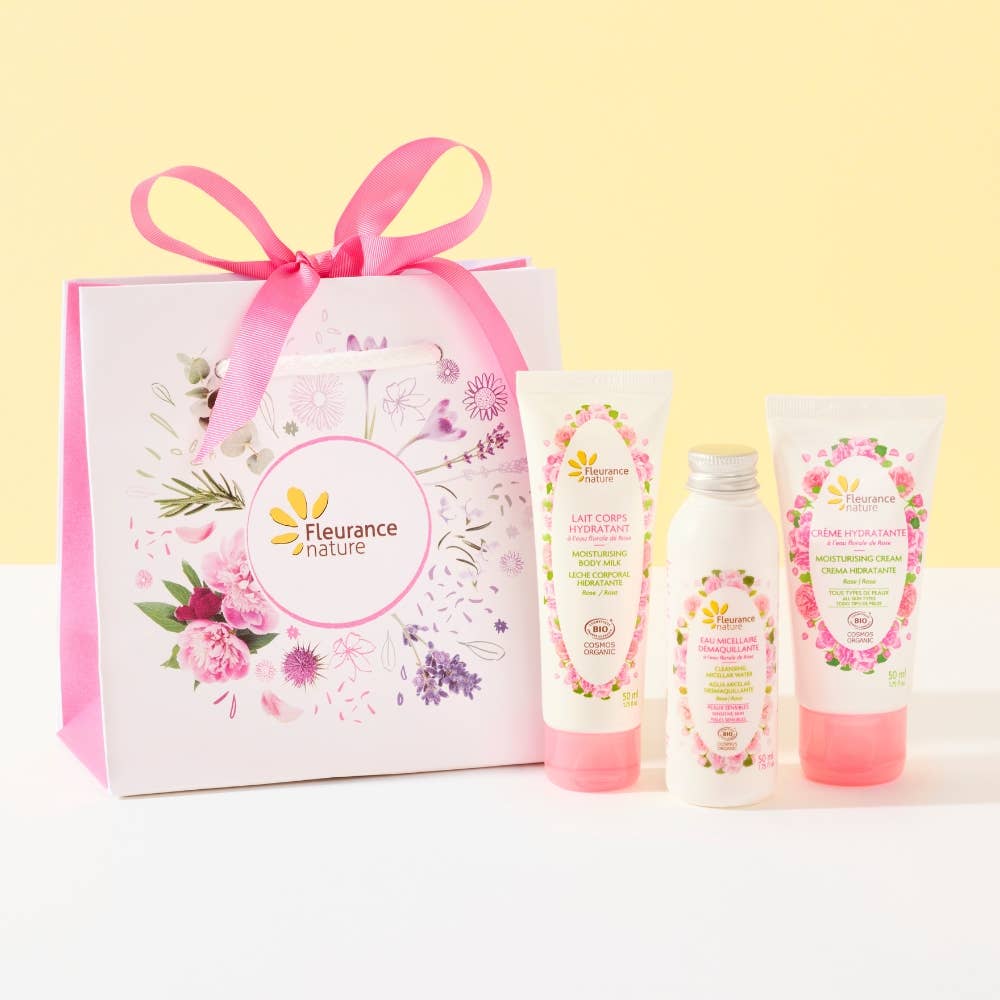 Fleurance Nature - Wholesale Gift Box - Pink hydration trio bag0
