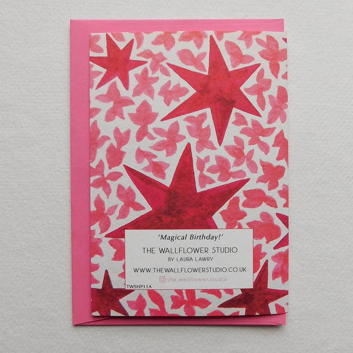 The Wallflower Studio – wholesale Mother’s Day card – Birthday Greeting Card A62