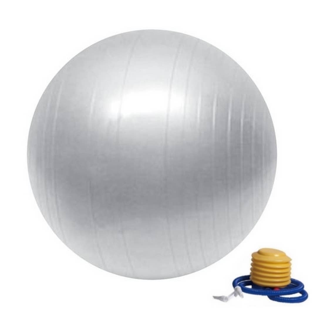 Zen'Arôme - Wholesale Sports & Outdoor - Gray Yoga Pilates Ball - Diameter 55cm - Pump Included6