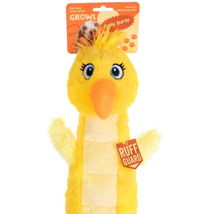 Growl Belly Burdz Sunny the Canary for wholesale by Hofman Animal Care