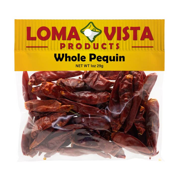 Loma Vista Products - Wholesale Dried Spice - Whole Pequin 1Oz