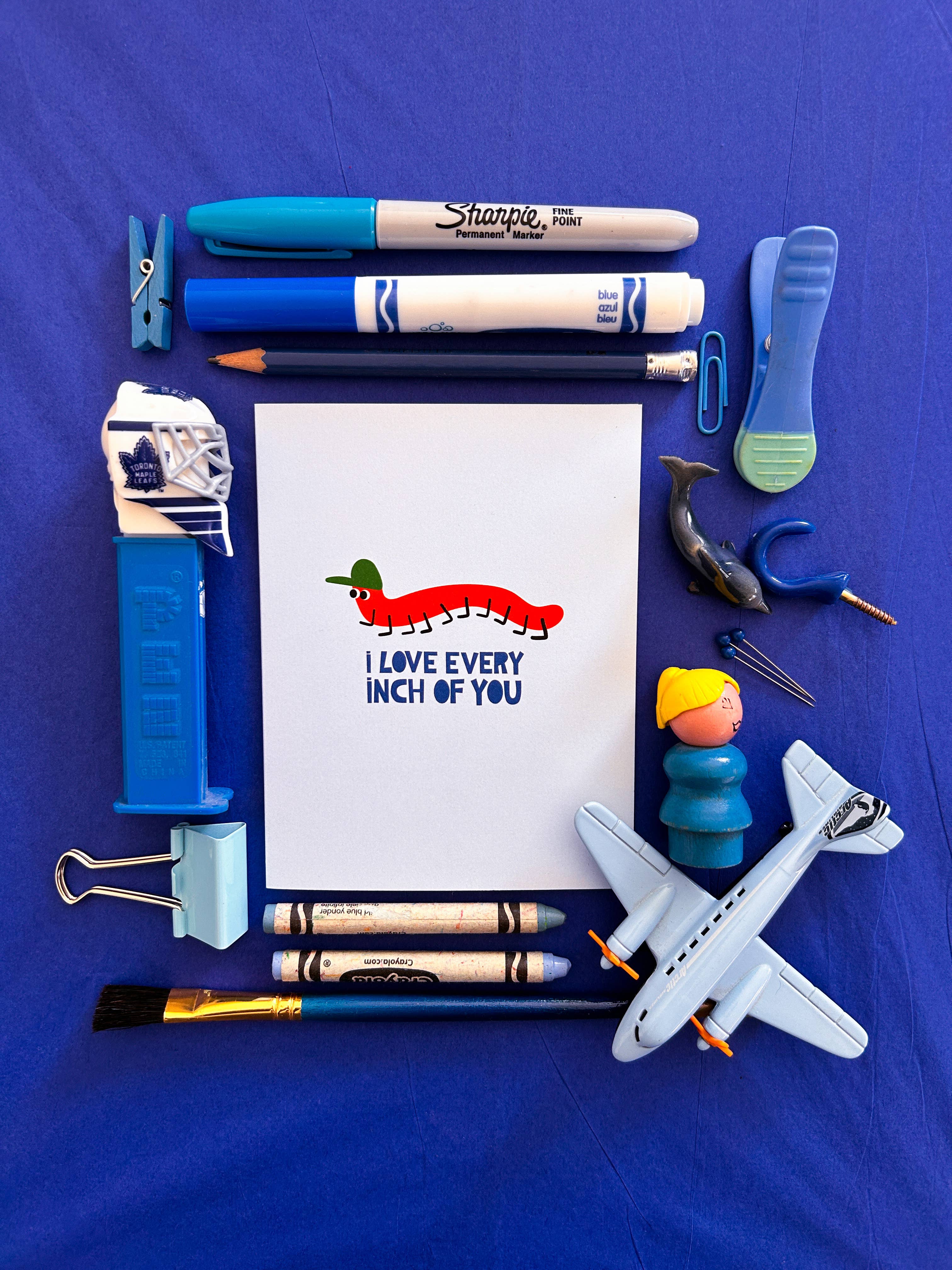 Happy Just Happy - Wholesale Love Card - I Love Every Inch of You Love & Friendship Greeting Card1