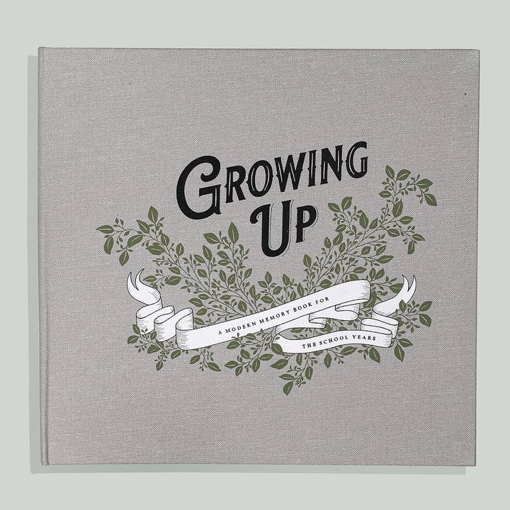 Paige Tate & Co. - Wholesale Memory Book - Kids & Baby - Growing Up: A Modern Memory Book for the School Years