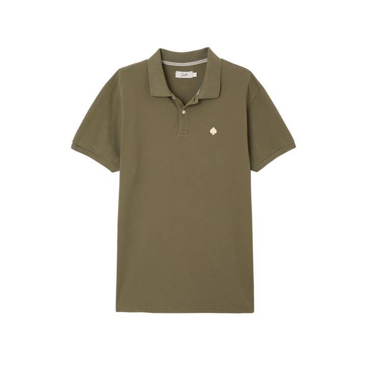 Polo Gaston Khaki in organic cotton for wholesale by JAQK