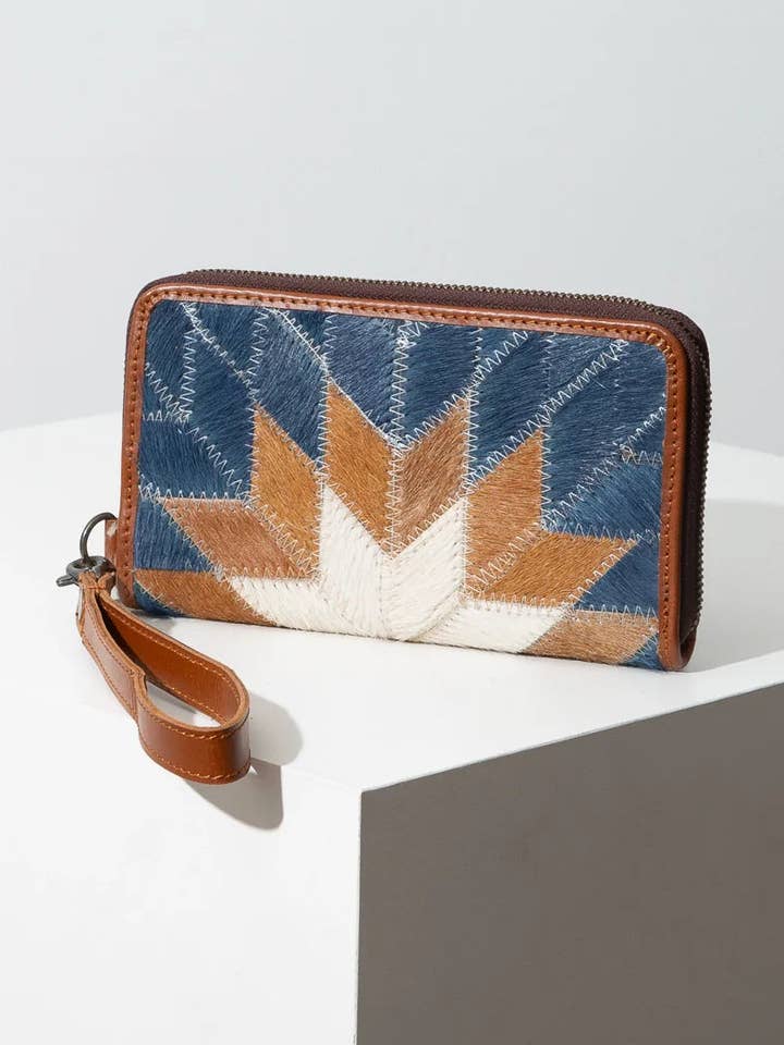 Leather Vaquera Wallet with Wrist-Strap for wholesale by Noonday Collection