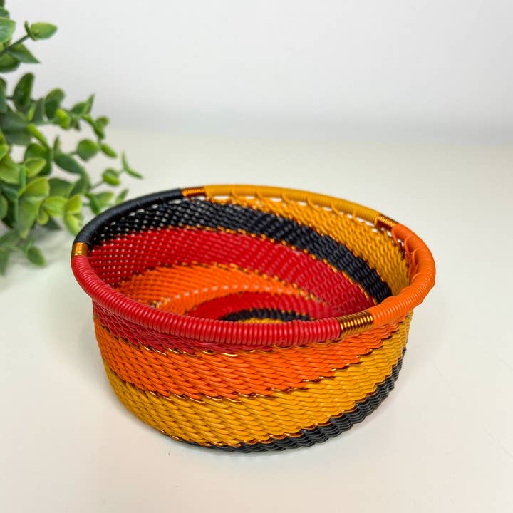 Eve & Nico Gifts & Home Decor - Wholesale Decorative plate/dish/bowl - Tuna Tin - African Fire2