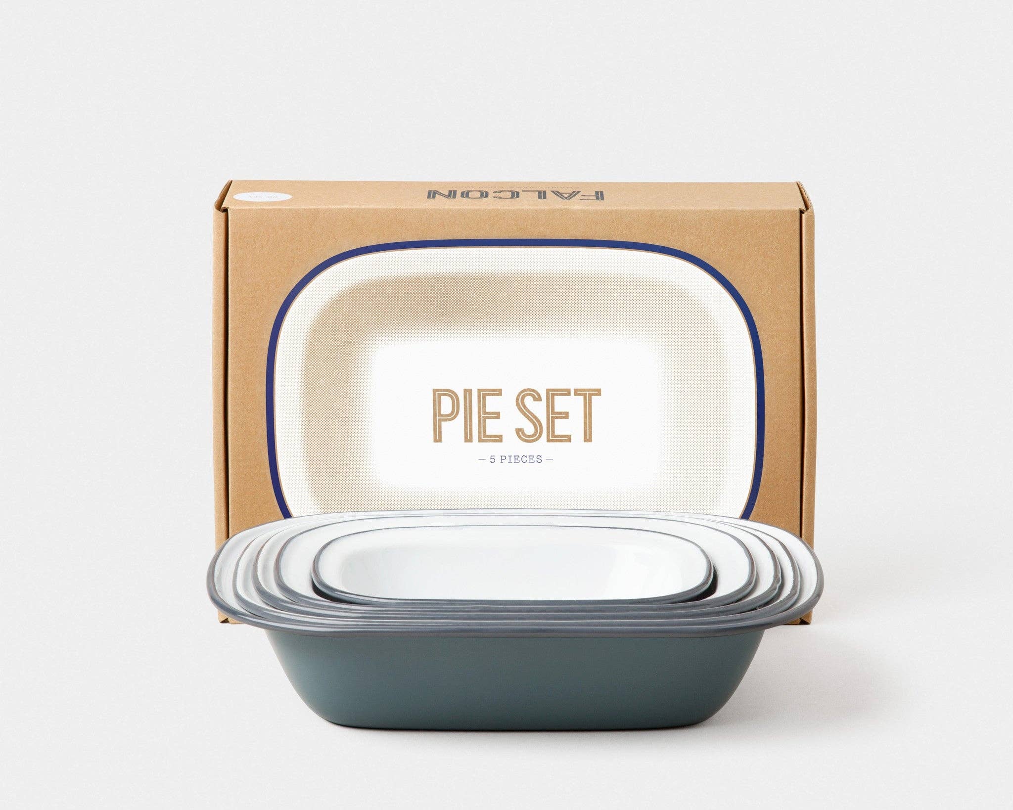Falcon Enamalware – wholesale Baking dish – Pie Set2