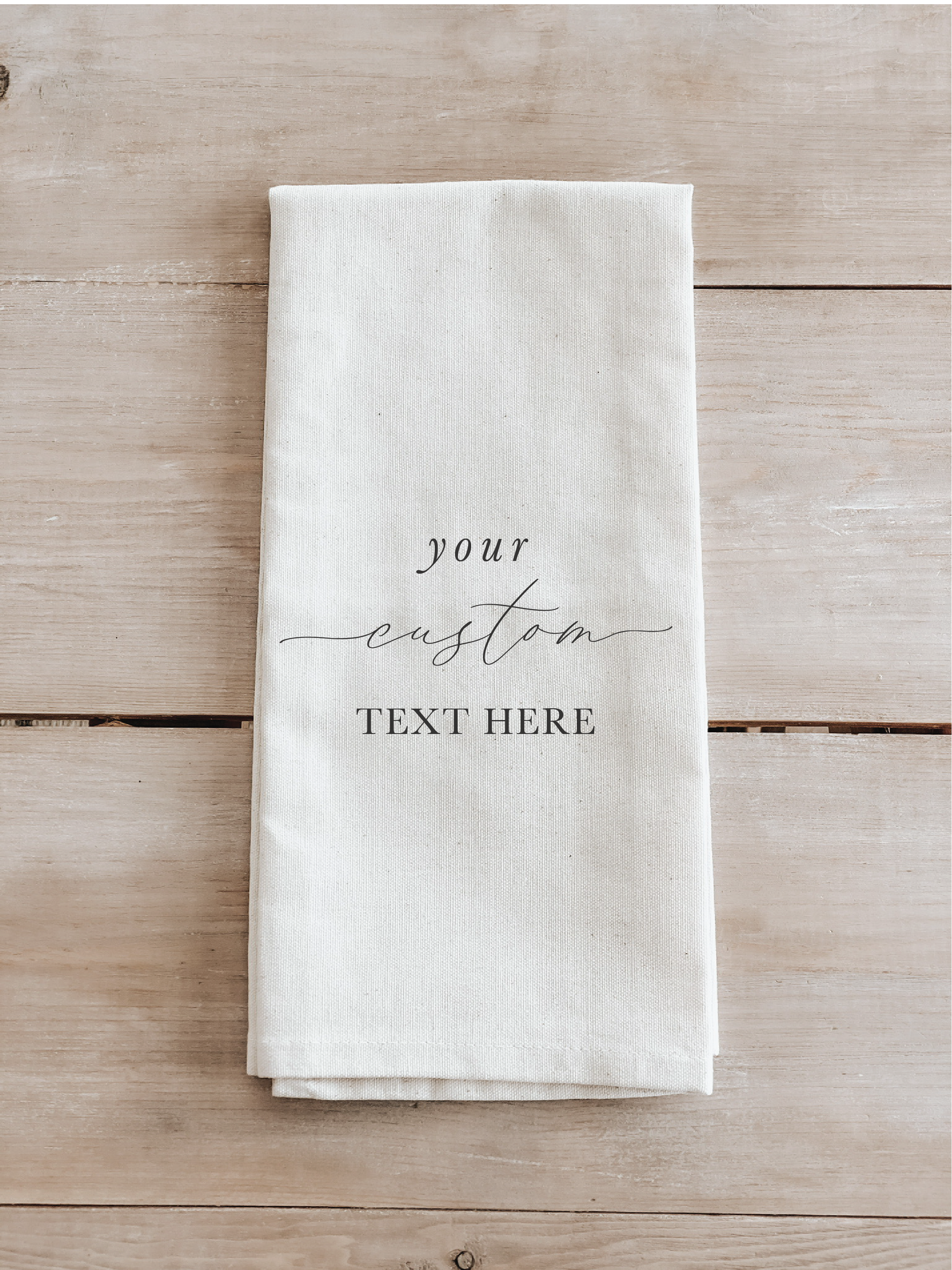 DWELL Home Shoppe - Wholesale Tea Towel - Your Custom Design! Kitchen Towel0