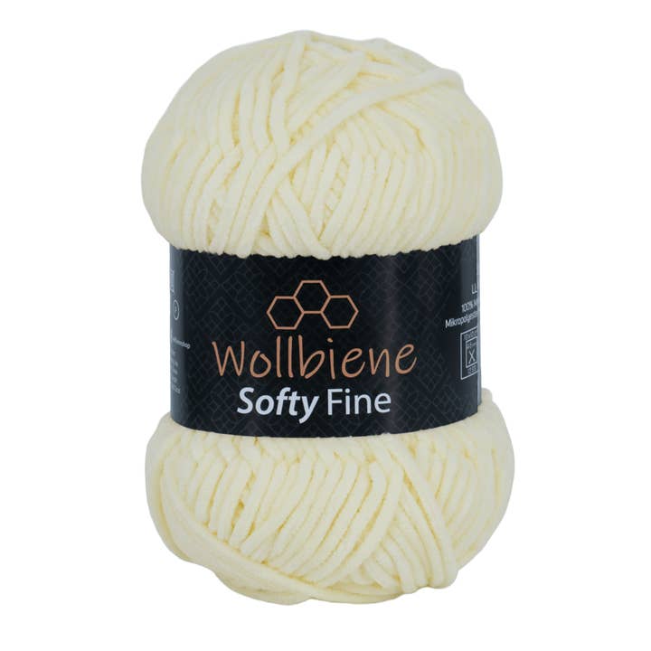 Wollbiene - Wholesale Knitting/Crochet Supplies - Wool Bee Softy Fine Chenille Wool 100g1