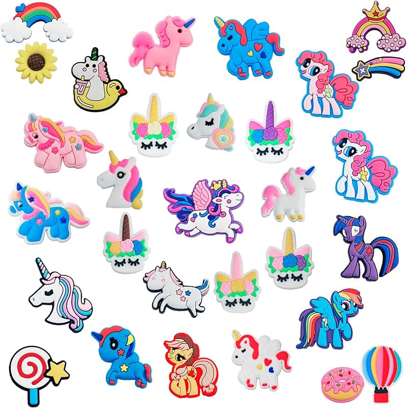 SugarQuoteMeNot LLC - Wholesale Shoe Accessories - 15 Magical and Mystical Themed Shoe Charms1