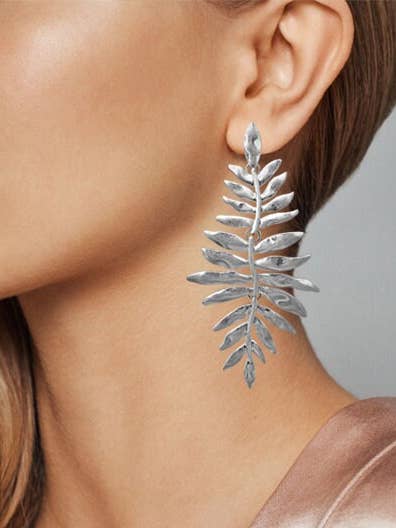 Evergreen Leave Brincos Louro Leave Brincos Falling Needl por atacado de TheTizana