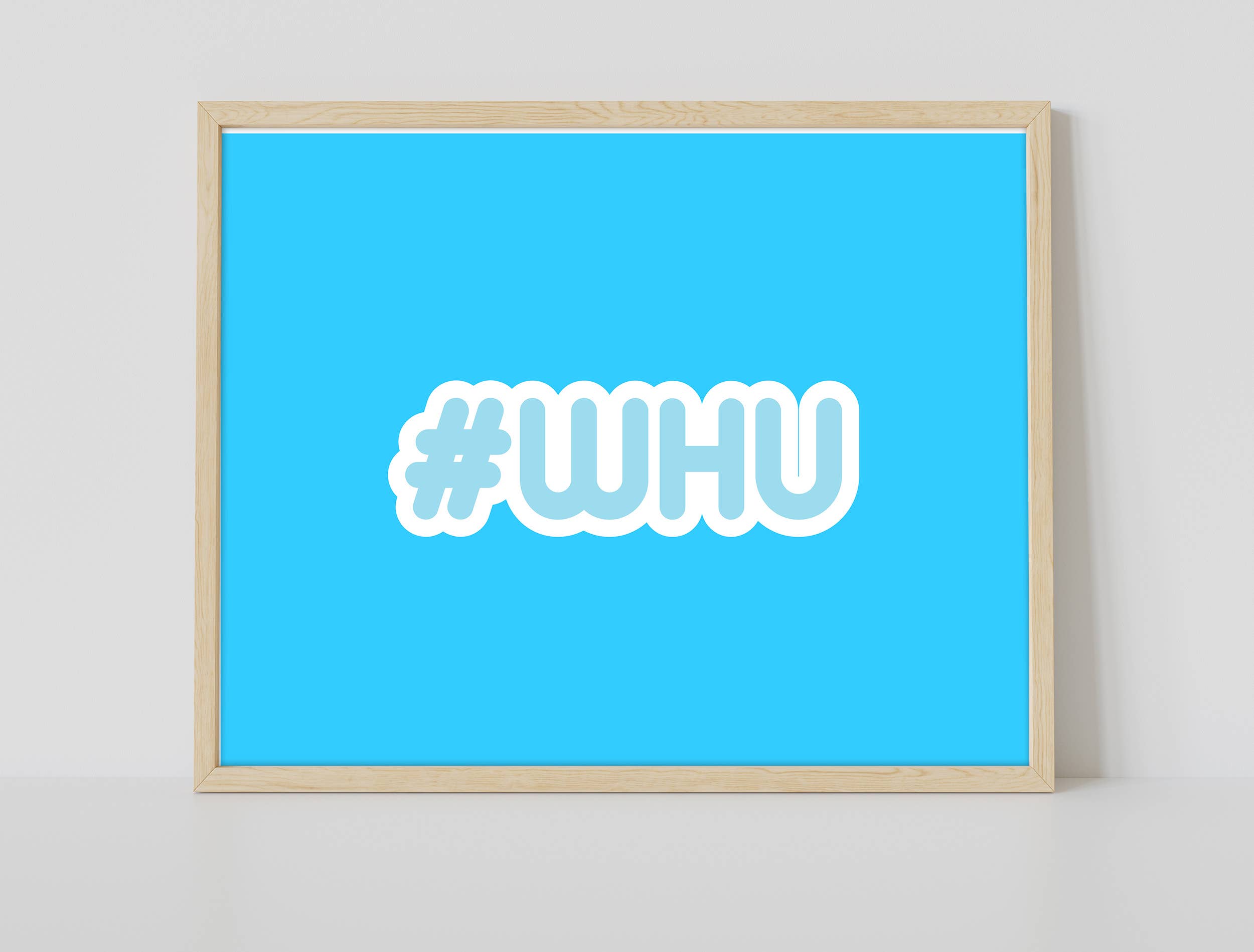 Star Editions – wholesale Art print – Hashtag Whu - 11X14” Premium Art Print1