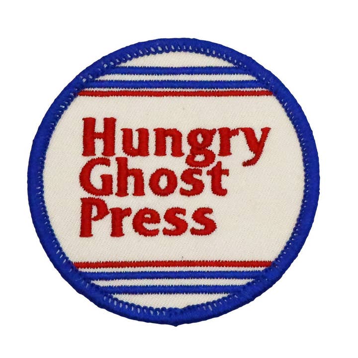 New England Embroidered Patch for wholesale by Hungry Ghost Press