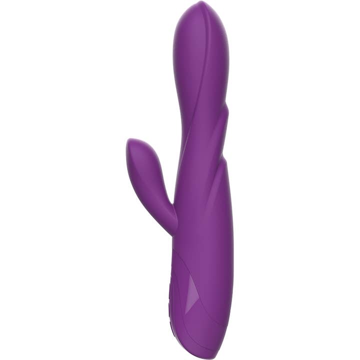 LOVERS - SHOP - Venta al por mayor Juguetes eróticos - VIBRADOR FLEXIBLE CON RABBIT - 100% VEGANO