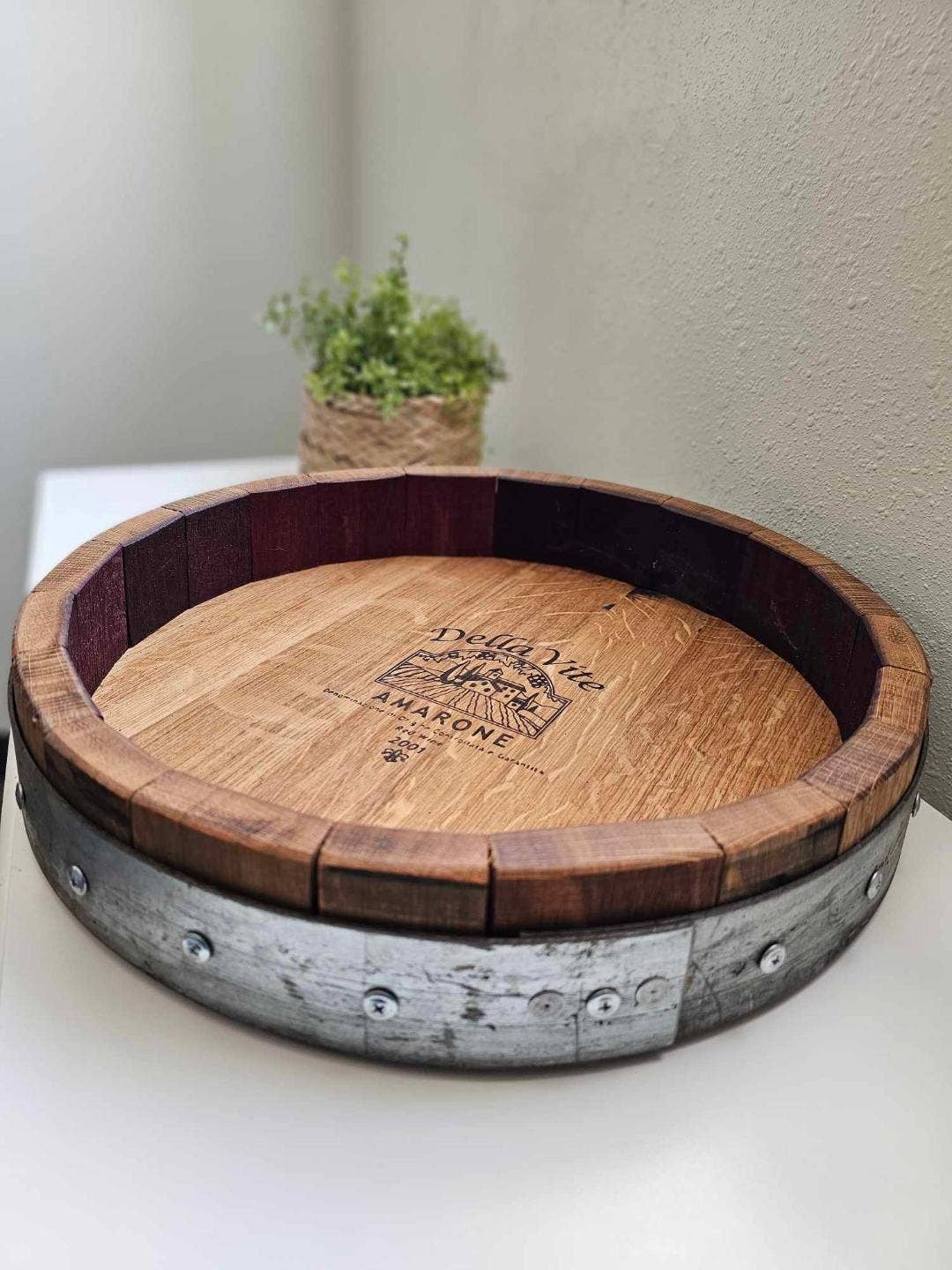 Sono Inspired - Venta al por mayor Bandeja giratoria - Giro de mesa pequeño de barril de vino9