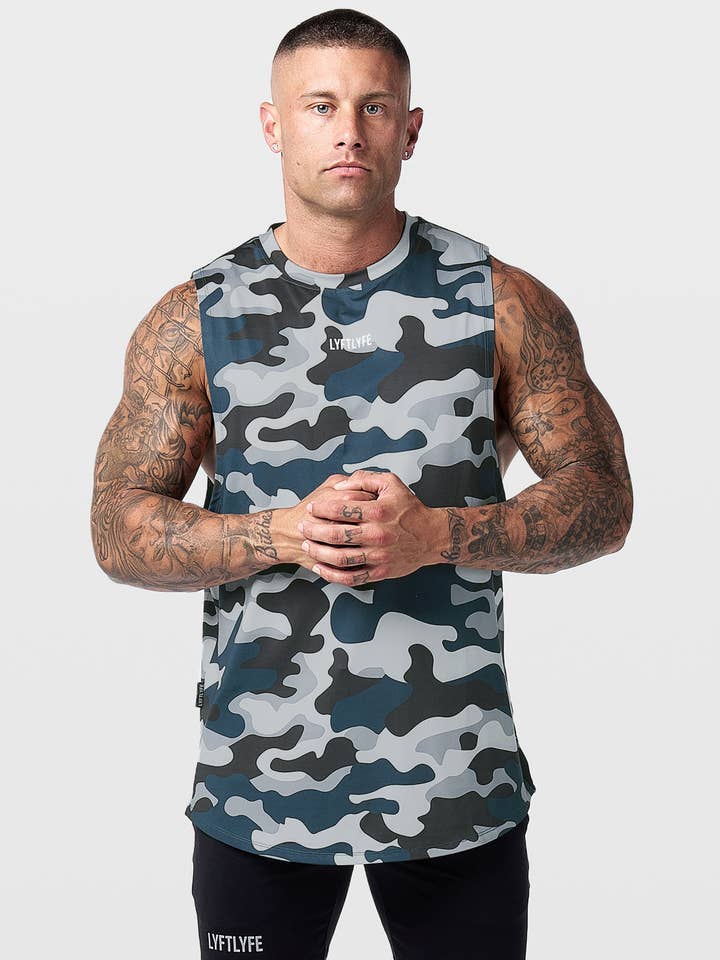 Limitless Men's Cut Sleeve for wholesale by Lyftlyfe Apparel
