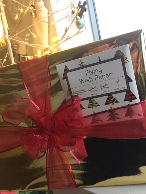 FLYING WISH PAPER ® - Wholesale Christmas Card - HOLIDAY TREES – WISH PAPER™ Christmas Craft Kit, Holiday DIY4