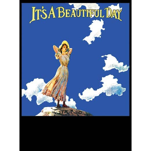 VisionWorks LLC - Wholesale Postcard - Postcard.  It's a Beautiful Day Album Cover. White Bird.0