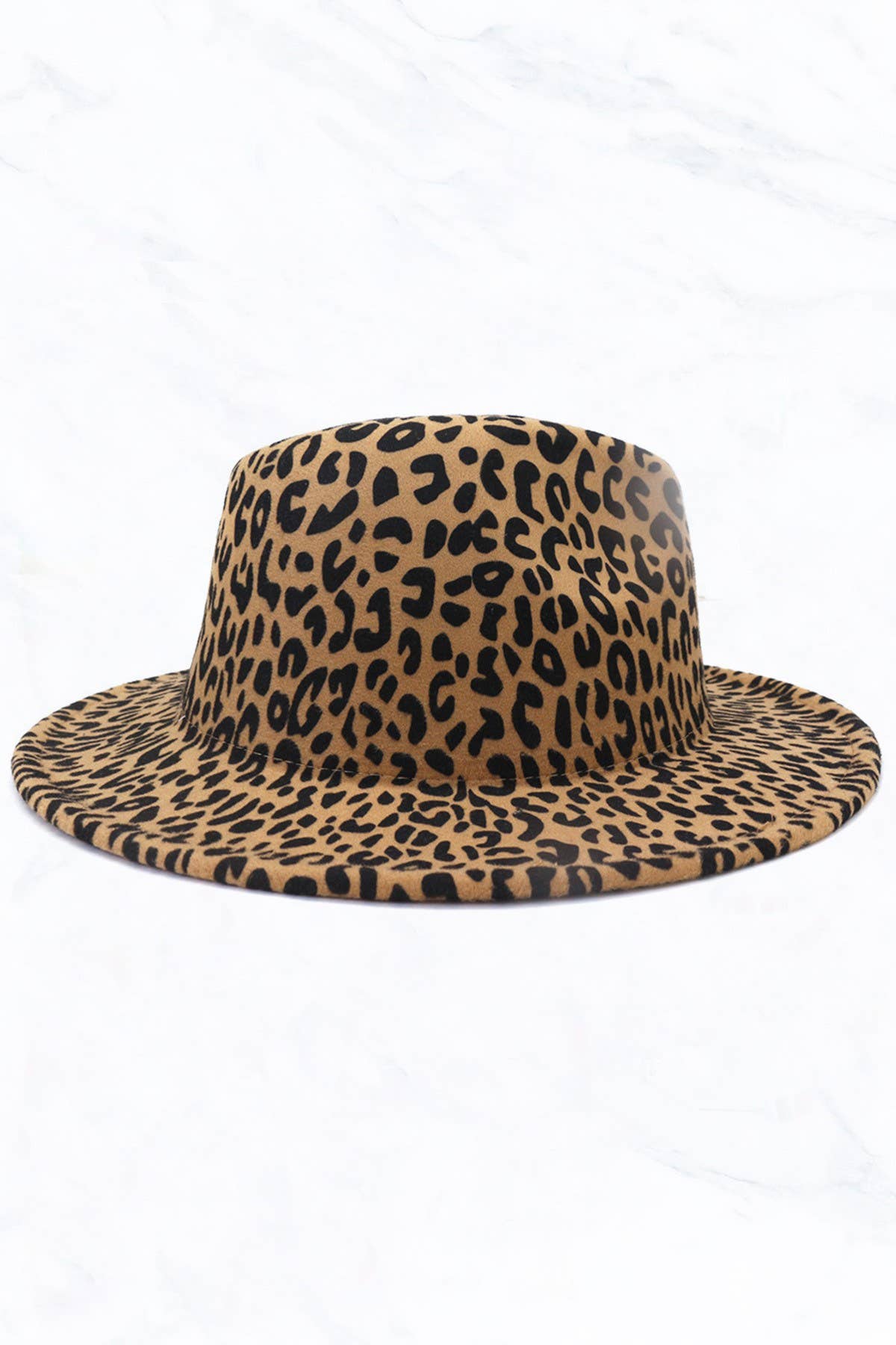 Suzie Q USA - Wholesale Fedora - Women's - Women Double Sided Color Matching Leopard Fedora Hat8