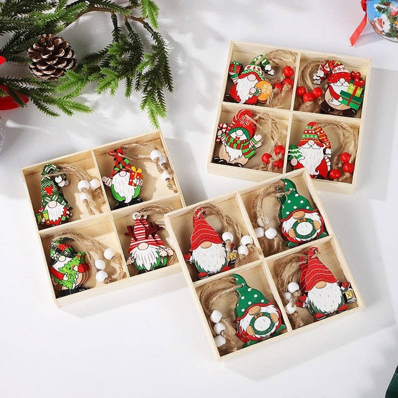 wooden christmas tree decorations wholesale