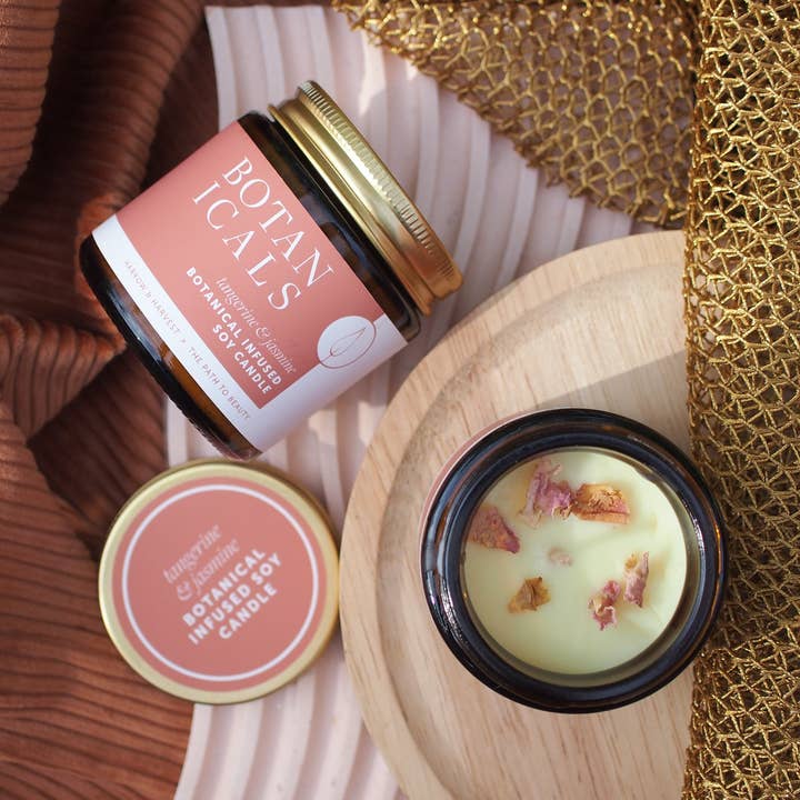 Minivela Botanicals ~ Mandarina y jazmín para venta al por mayor de The Path to Beauty