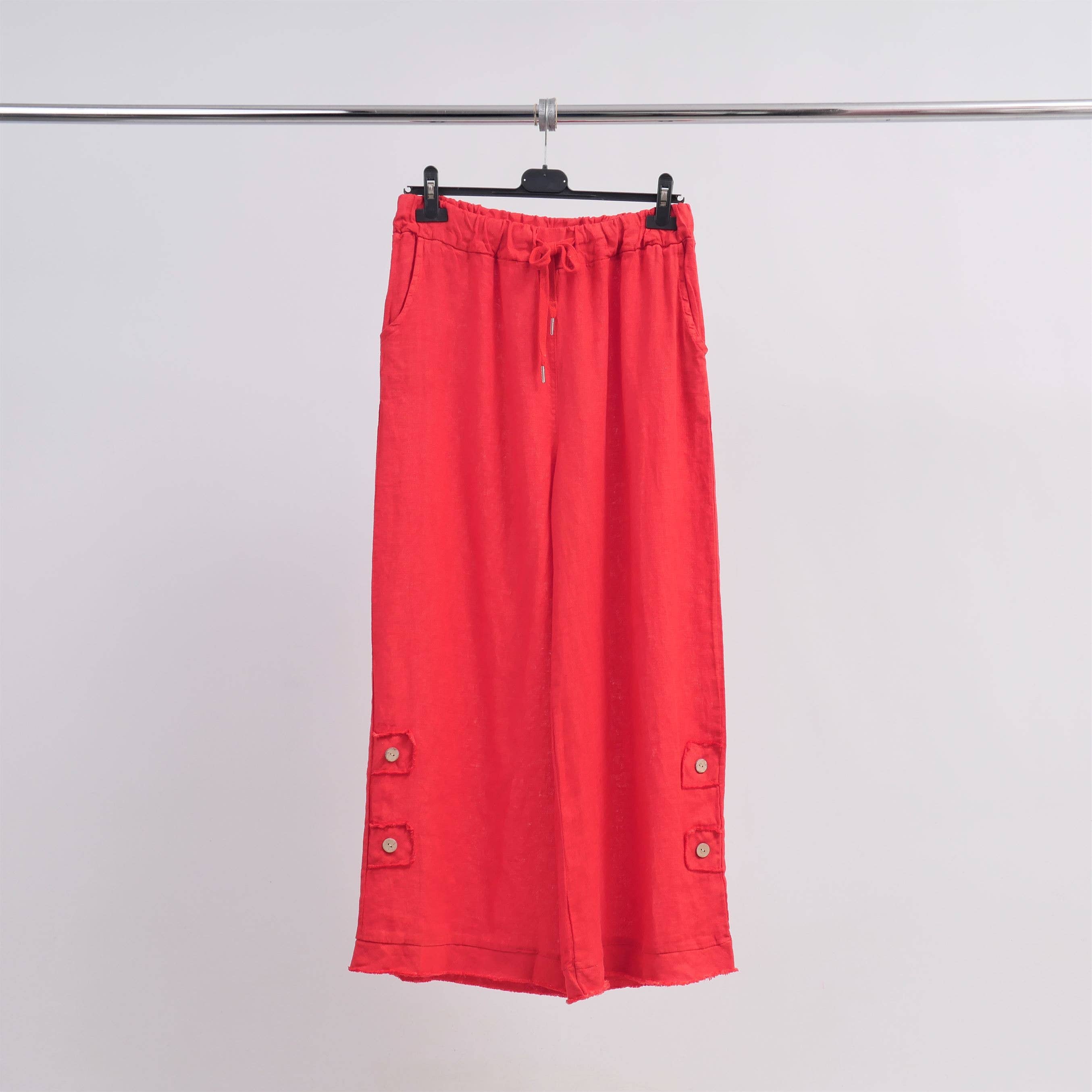 Cecile Wang - Wholesale Pants - Women's - 4406 linen pants1