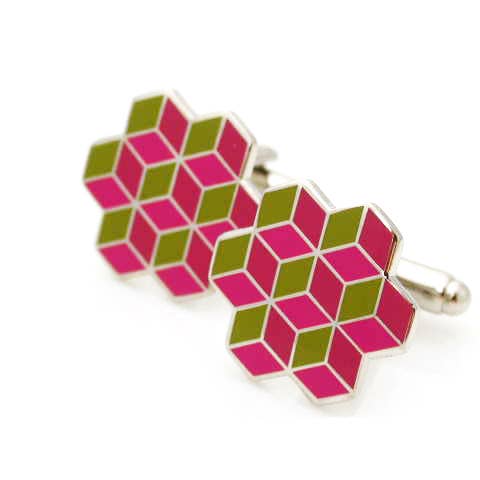 Abotoaduras de prisma por atacado de Kinzoku