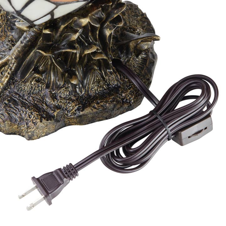 River of Goods - Wholesale Accent/Desk Lamp - 15"H Tiffany-style Rooster Multi-Color Novelty Accent Lamp14