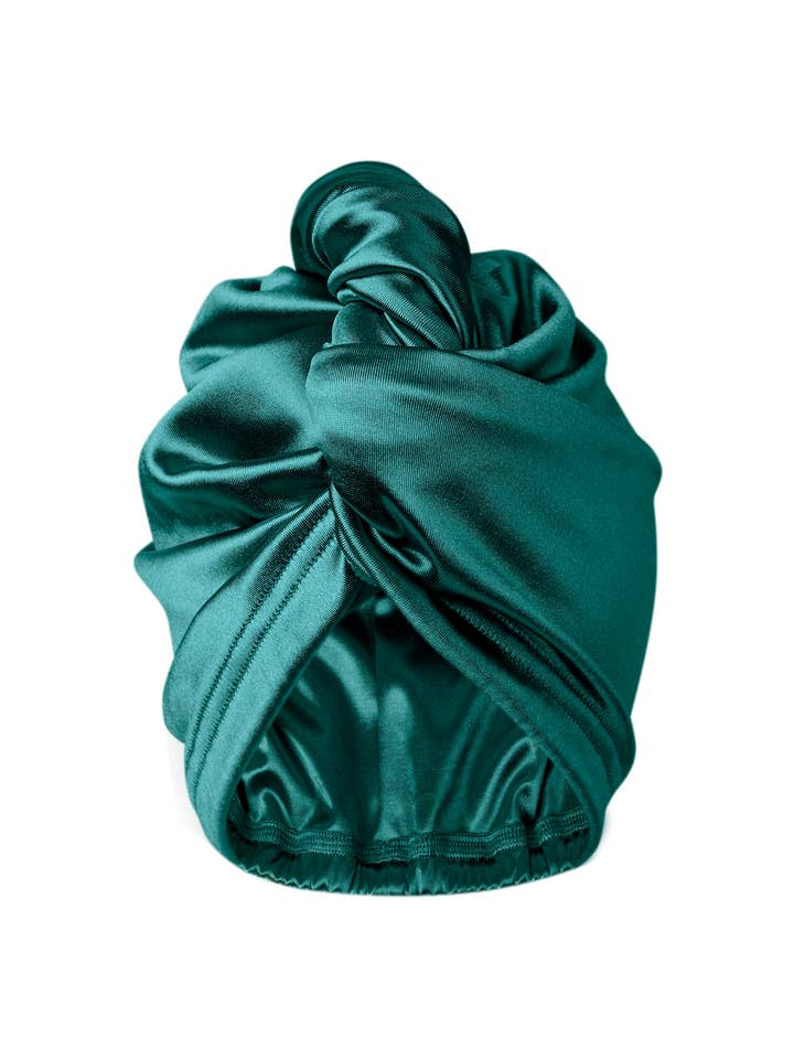 Emerald Isle All Satin Hair Wrap for wholesale by MUAVES