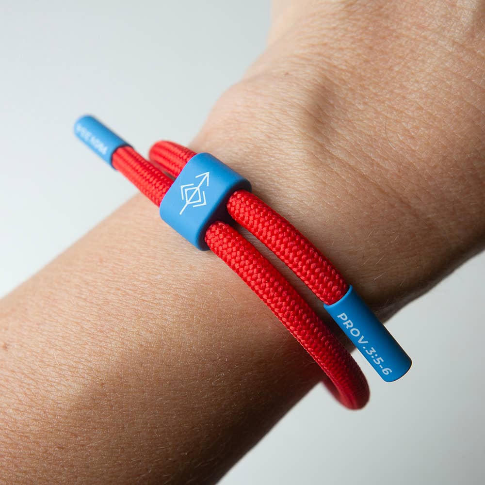 The Prayer I Share - Vendita all'ingrosso Bracciale in tessuto/intrecciato - FIDATI DEL SUO PIANO Braccialetto con Versetto Biblico | Atleti Cristiani1