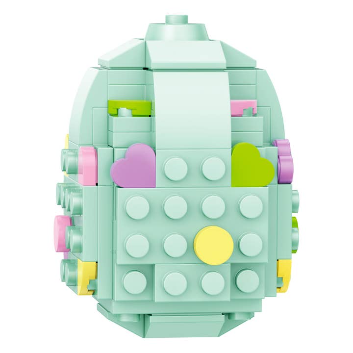 Brickcraft - Wholesale Building Set - Kids - Brickcraft Bricktanicals DIY Egg Building Set 92 pcs Easter1