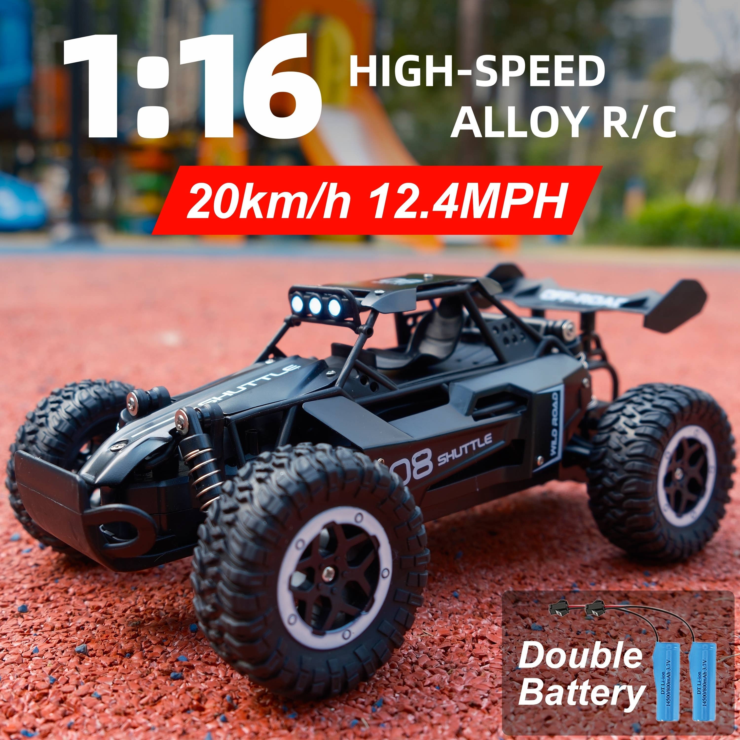 Shop Celino - Wholesale Toy Car/Truck - Kids - High-Speed 1:16 RC Car, 20 Km/h, USB Rechargeable, Off-Road2