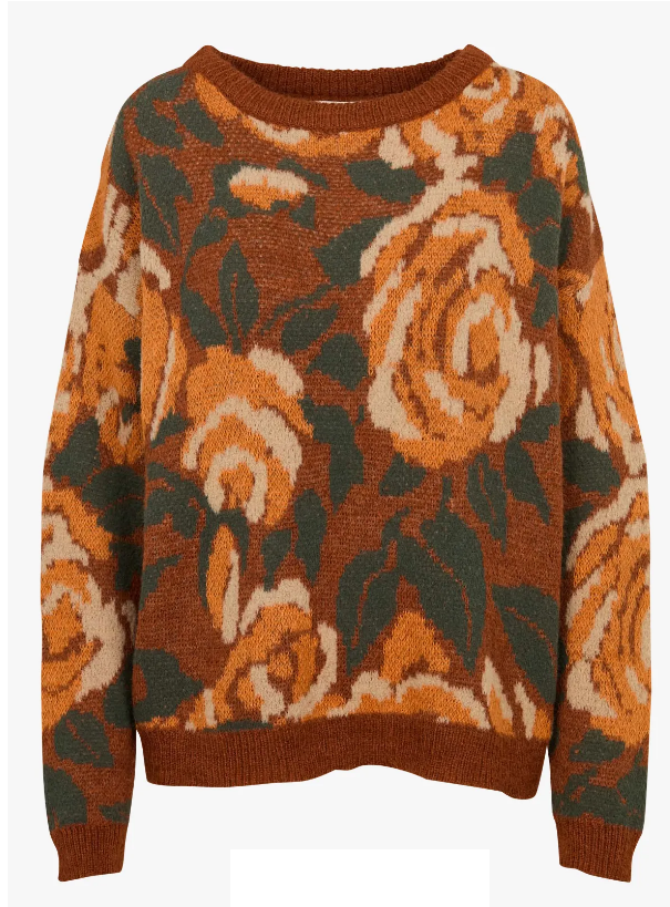 The Korner - USA - Vendita all'ingrosso Maglione tricot - Donna - T24203324 - Maglione da donna con stampa floreale7