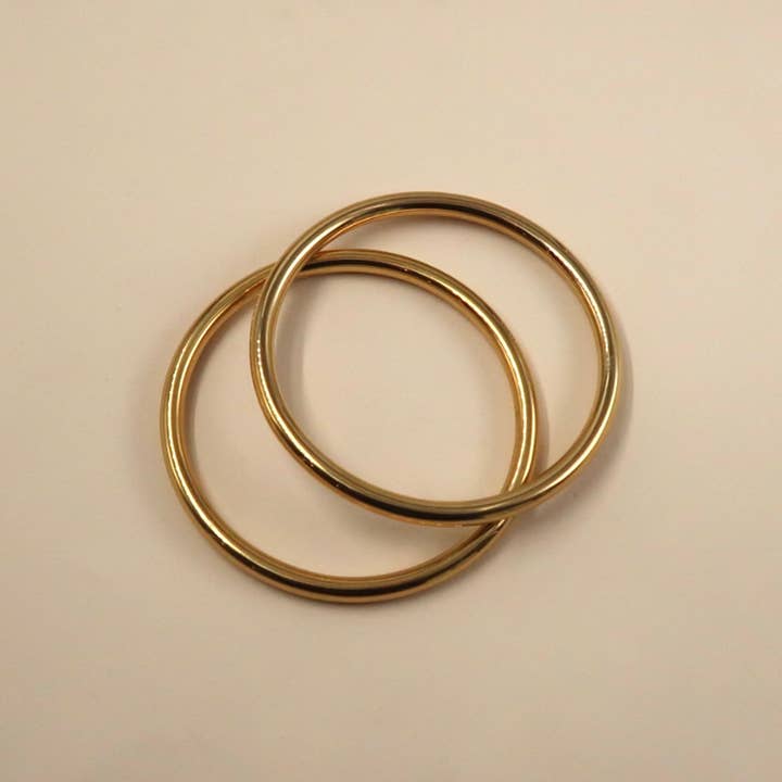 May Martin - Wholesale Bangle Bracelet - Carmella Bangles: Set of 2
