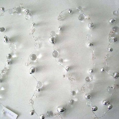 Decor N Beyond - Wholesale Bunting/Garland - 6' Acrylic Beaded Smooth Bead Garland2