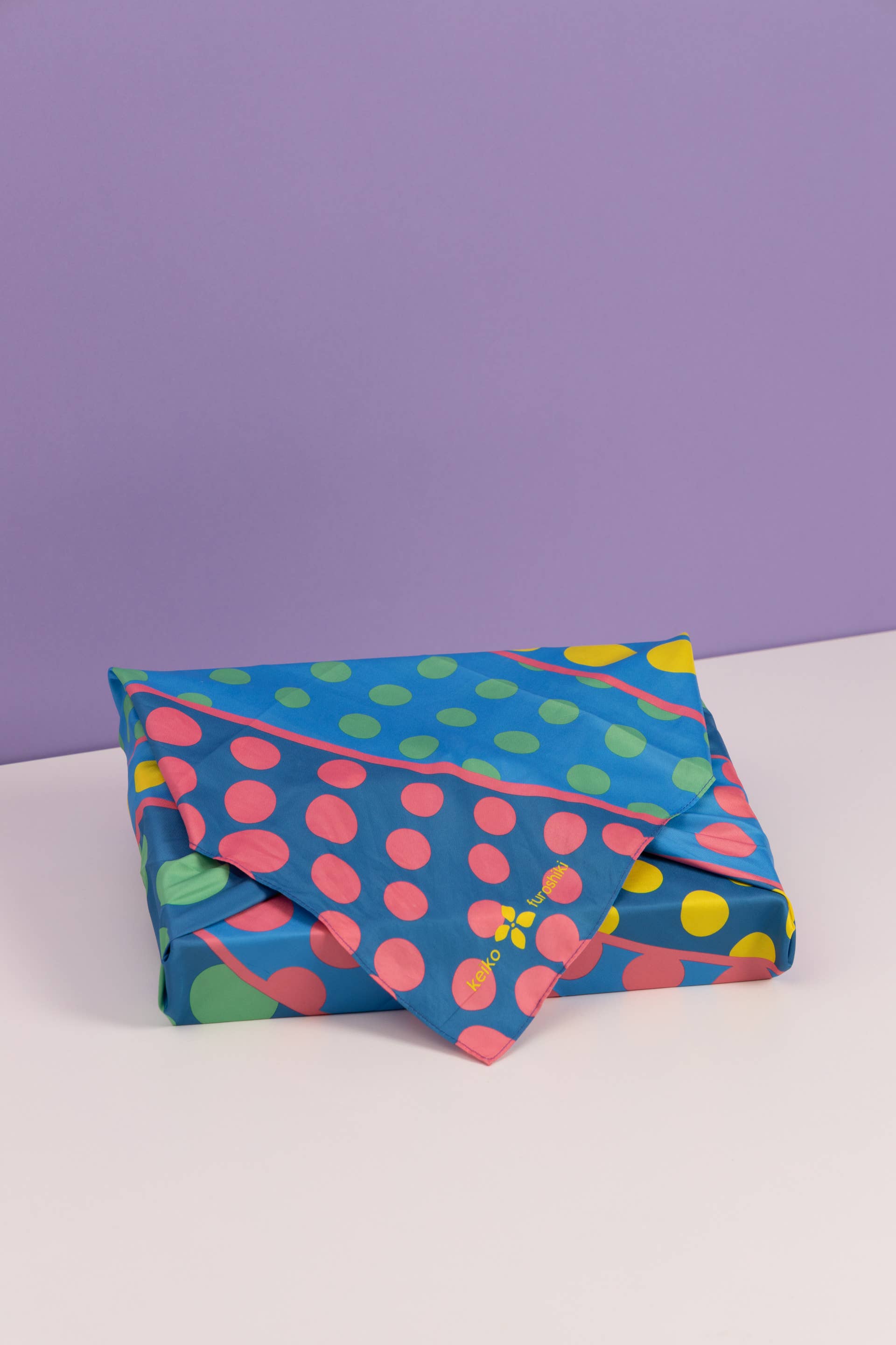 Keiko Furoshiki - Wholesale Flat Wrap - Furoshiki Reusable Japanese Fabric Gift Wrap Mameshibori6