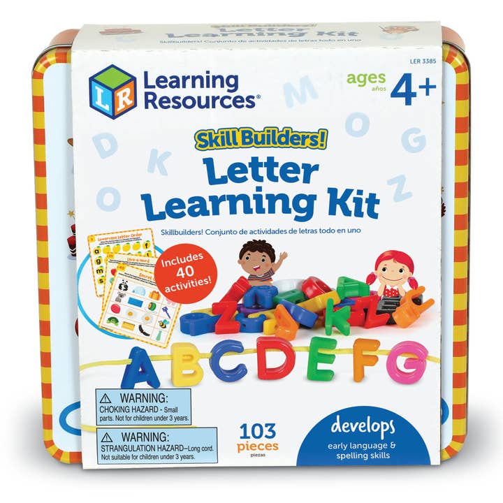 Kit d'apprentissage des lettres Skill Builders pour la vente par Learning Resources
