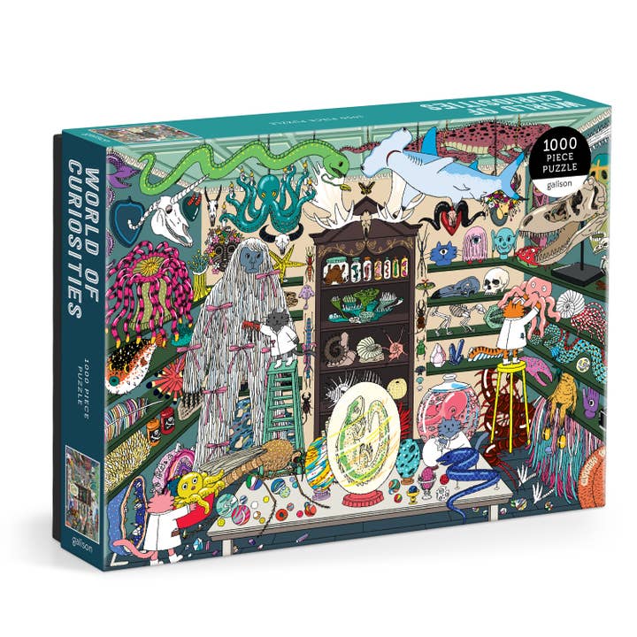 Chronicle Books - Wholesale Puzzle - Adult - World of Curiosities 1000 Piece Puzzle