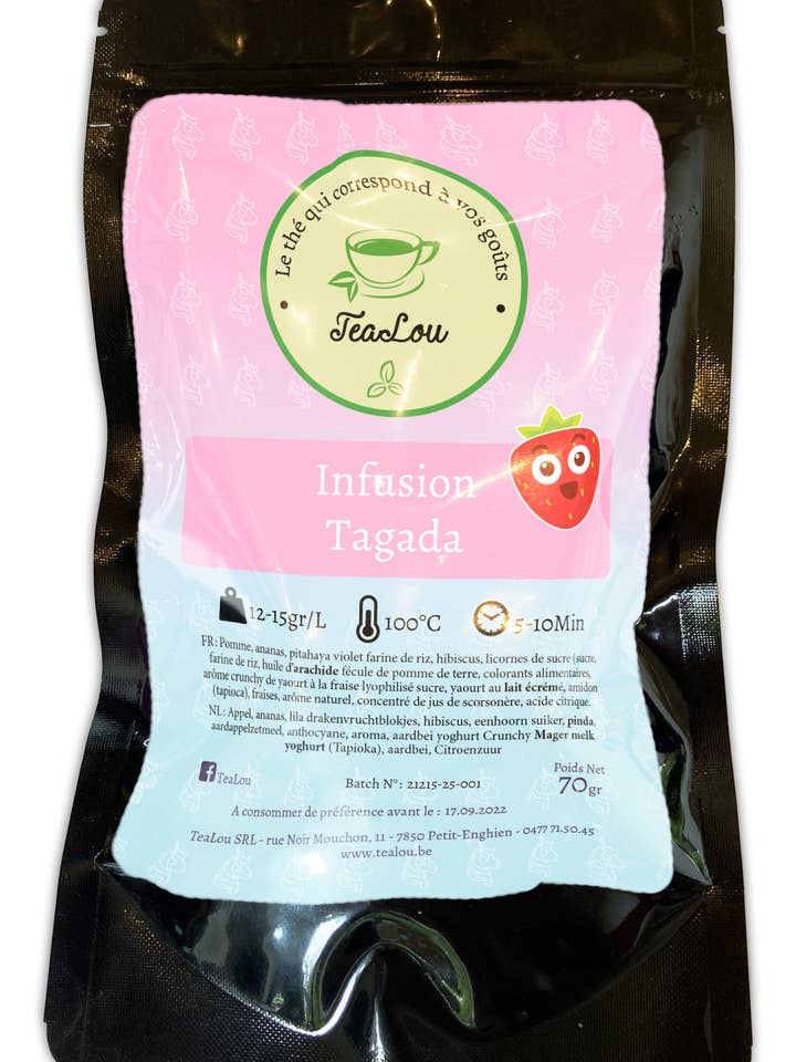 Tagada Infusion - 70g bag for wholesale by Tealou