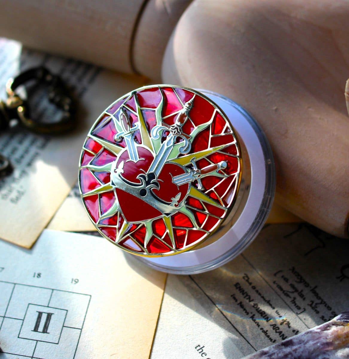 Geek and Artsy - Wholesale Phone Grip - Romantasy magnetic Kindle Grip, bookish magnetic phone grip, interchangeable ereader holder4