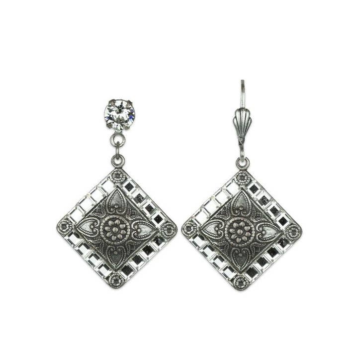 Larique Crystal Earrings for wholesale by Anne Koplik Designs, Inc.