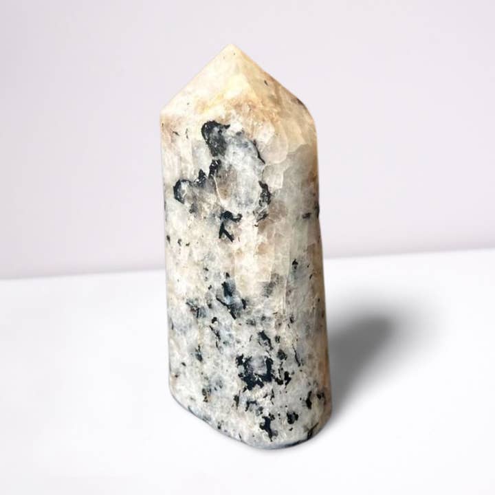 Hvid Månesten Spids for engroshandel hos WLM