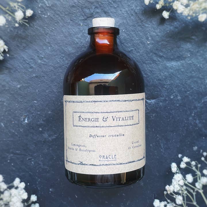 Energi- och vitalitet diffusor - Citrongräs, Citrongräs, Mynta för wholesale av Atelier Oracle