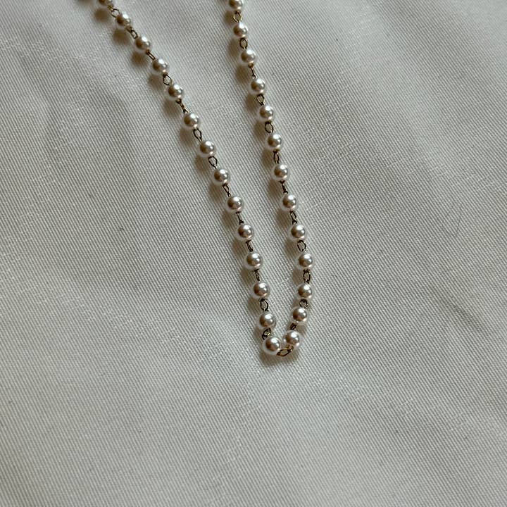 Collana di perle sintetiche in oro per la vendita all'ingrosso da parte di Adore Your Jewellery