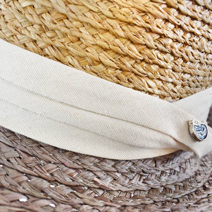 Dupatta Designs - Wholesale Fedora - Women's - Parker Two-Tone Fedora Hat