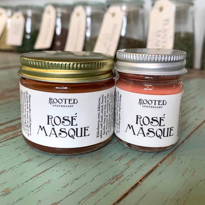 Rooted Apothecary - Wholesale Skincare Face Mask - Rosé Masque0