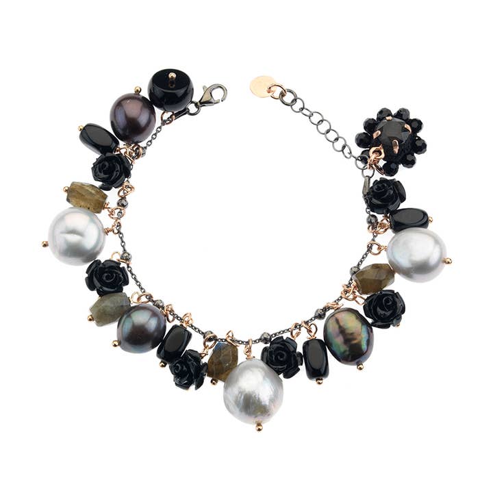 Pulsera con bisel y elementos para venta al por mayor de NotForAll