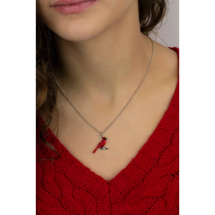 Anne Koplik Designs, Inc. - Venta al por mayor Collares con colgantes/abalorios - Anastasia - Collar de cristal cardenal