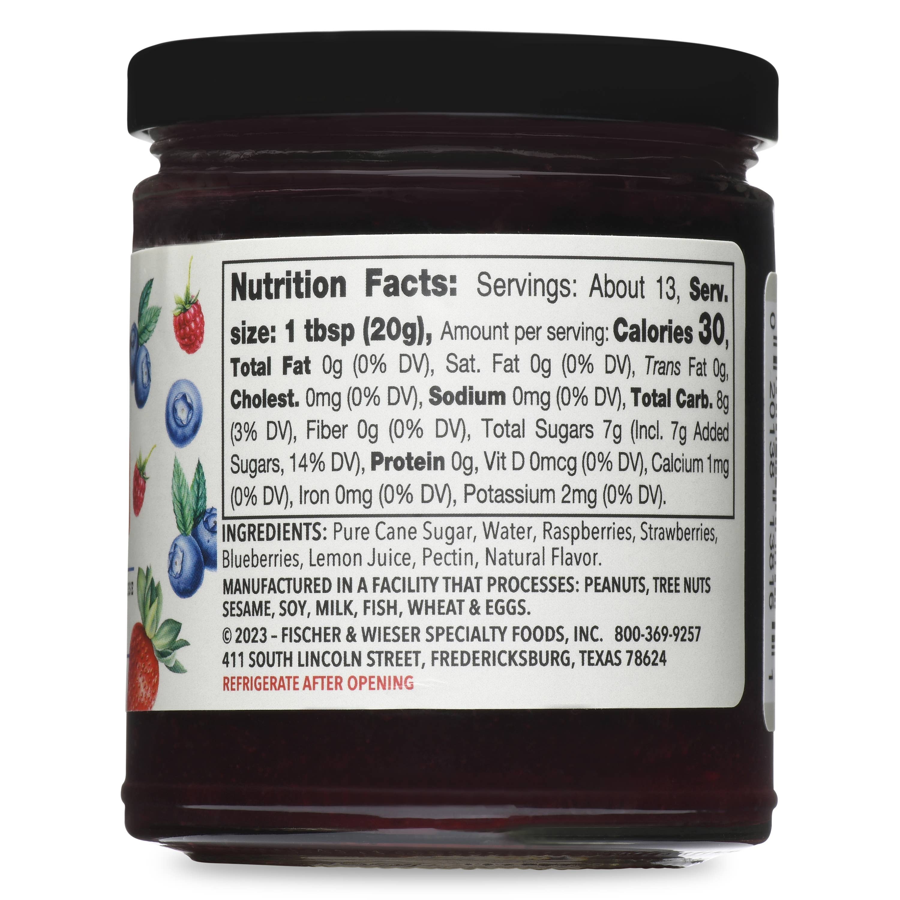 Fischer & Wieser - Wholesale Jam/Jelly - Triple Berry Jam1